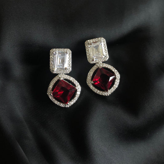 Maira Ruby Earrings