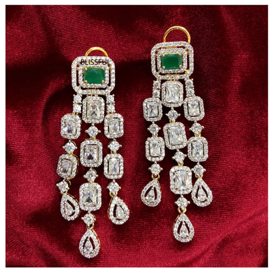 Shayla Emerald Earrings