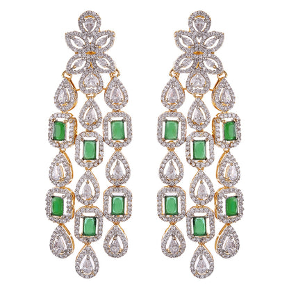 Emerald Moana Earrings