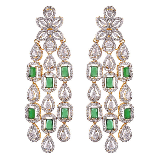 Emerald Moana Earrings